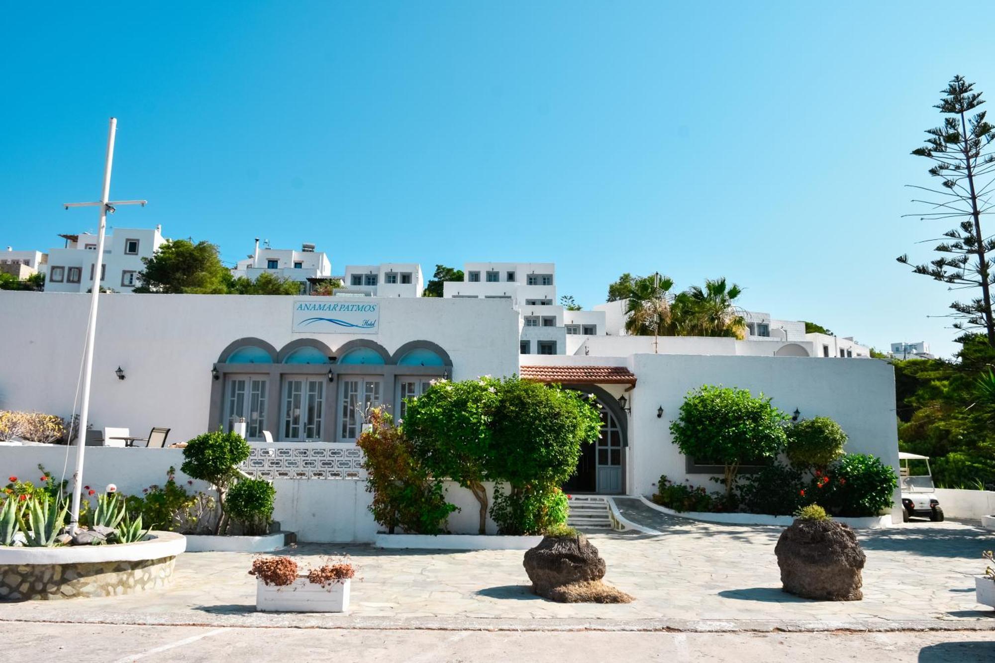 Anamar Patmos Hotel Skala  Bagian luar foto