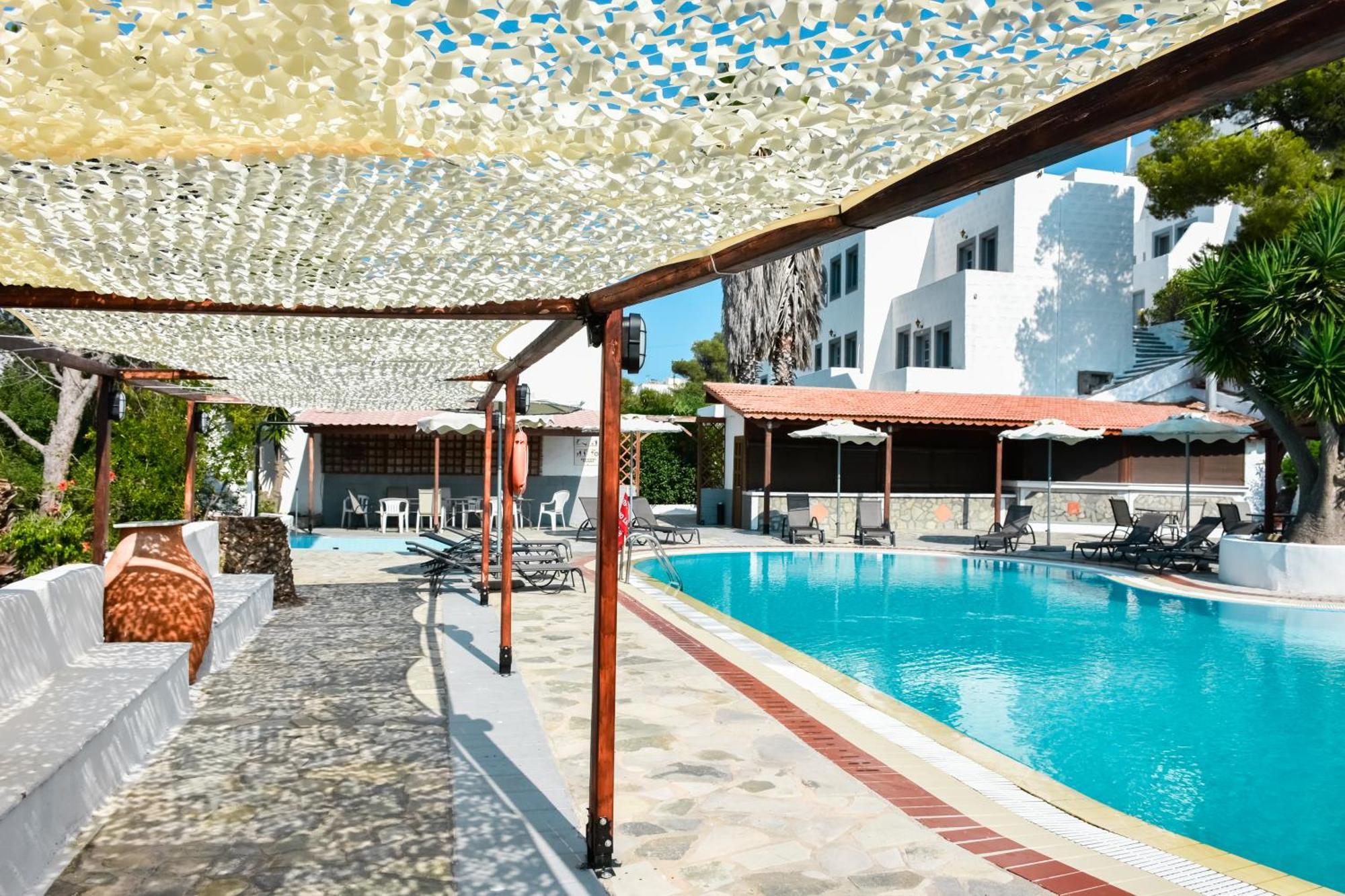 Anamar Patmos Hotel Skala  Bagian luar foto