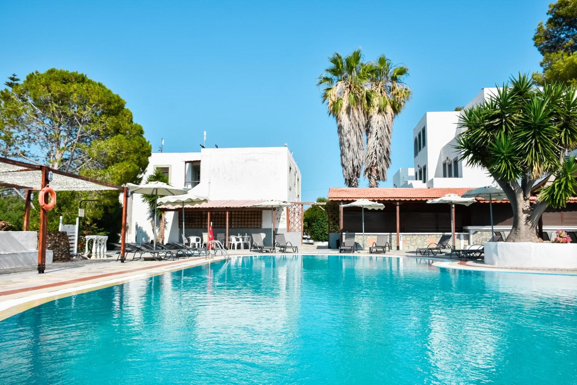 Anamar Patmos Hotel Skala  Bagian luar foto