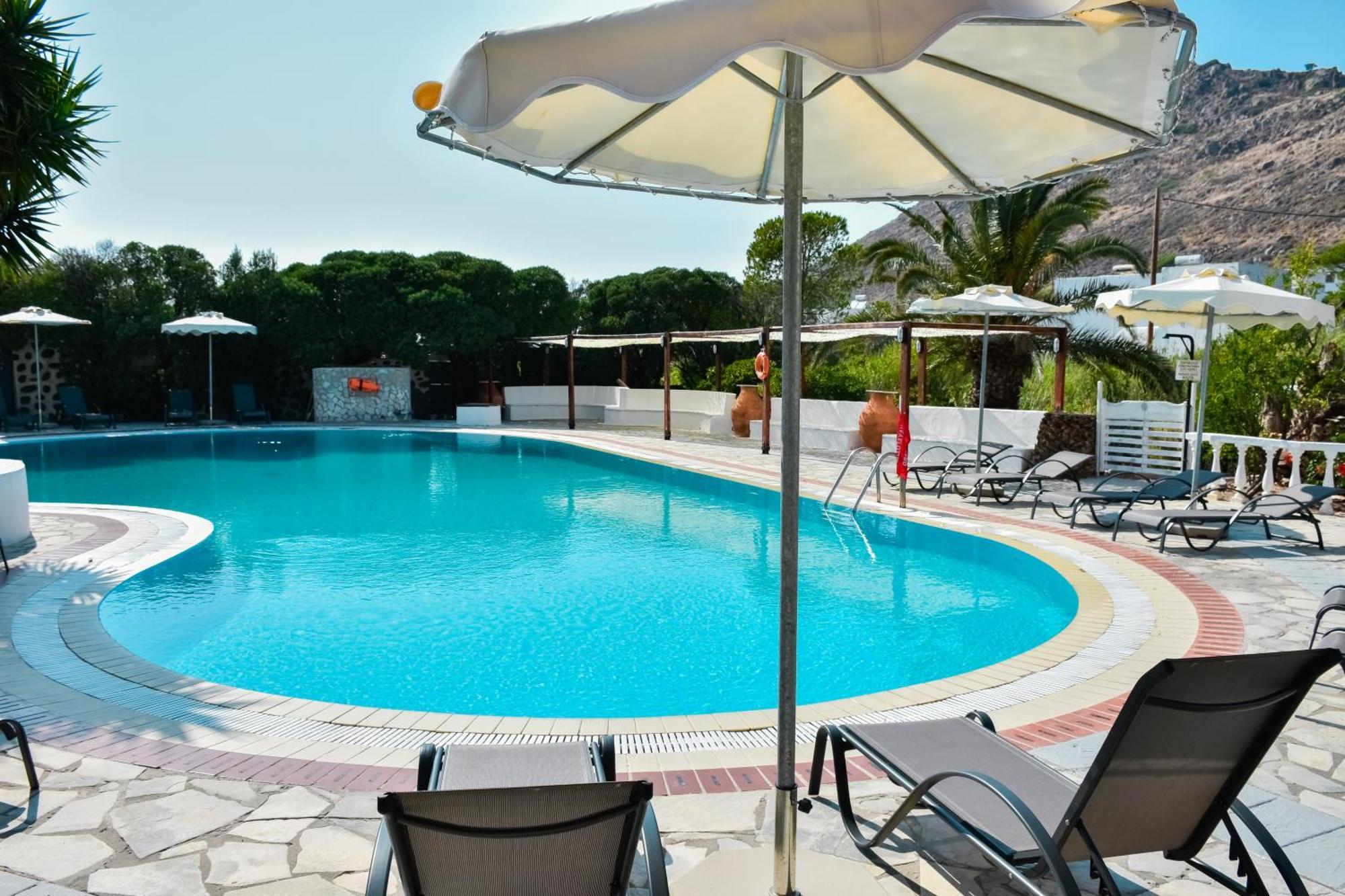 Anamar Patmos Hotel Skala  Bagian luar foto