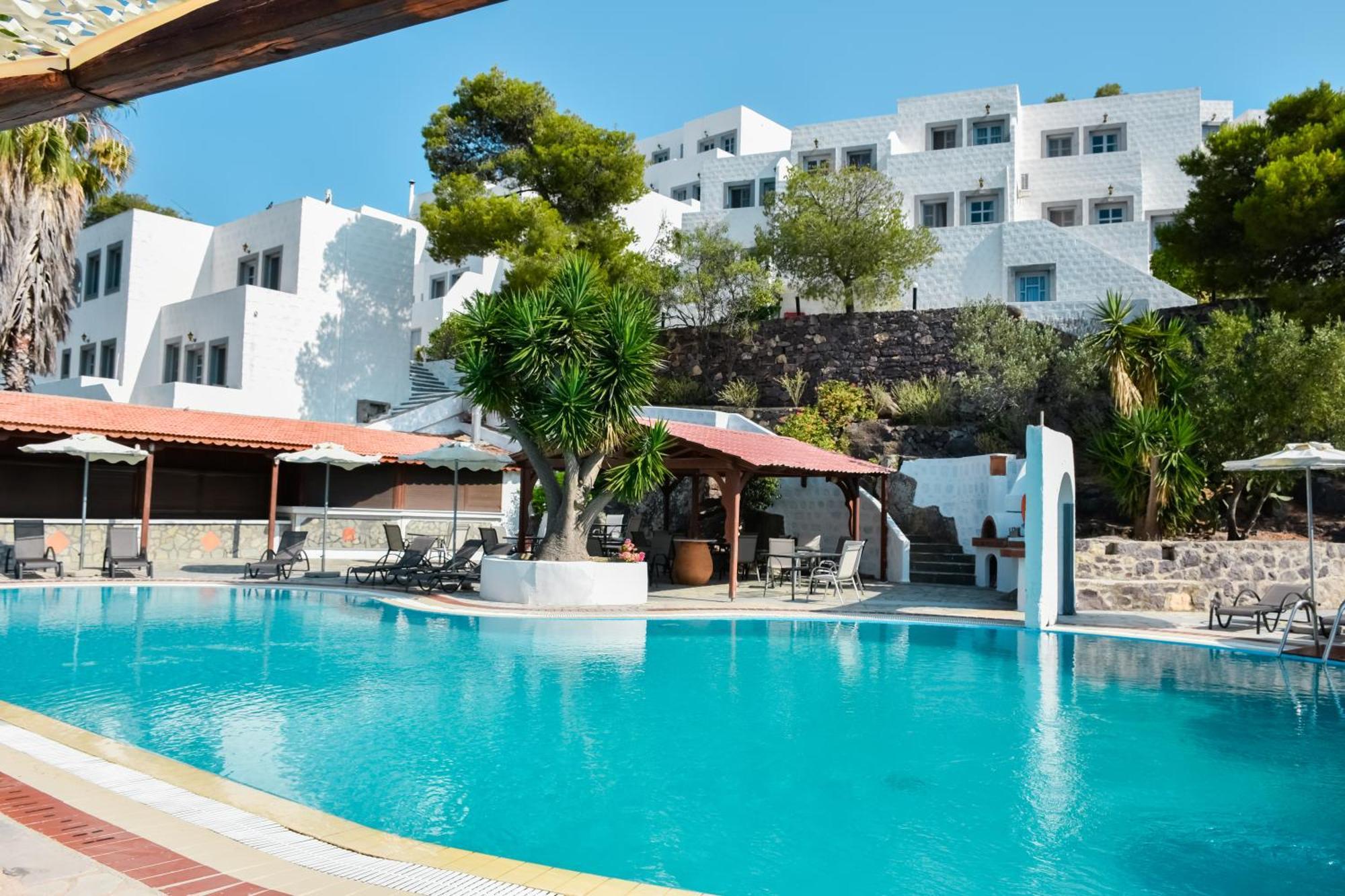 Anamar Patmos Hotel Skala  Bagian luar foto