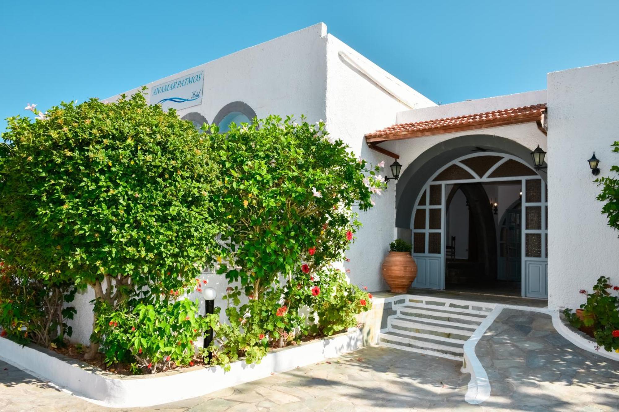 Anamar Patmos Hotel Skala  Bagian luar foto