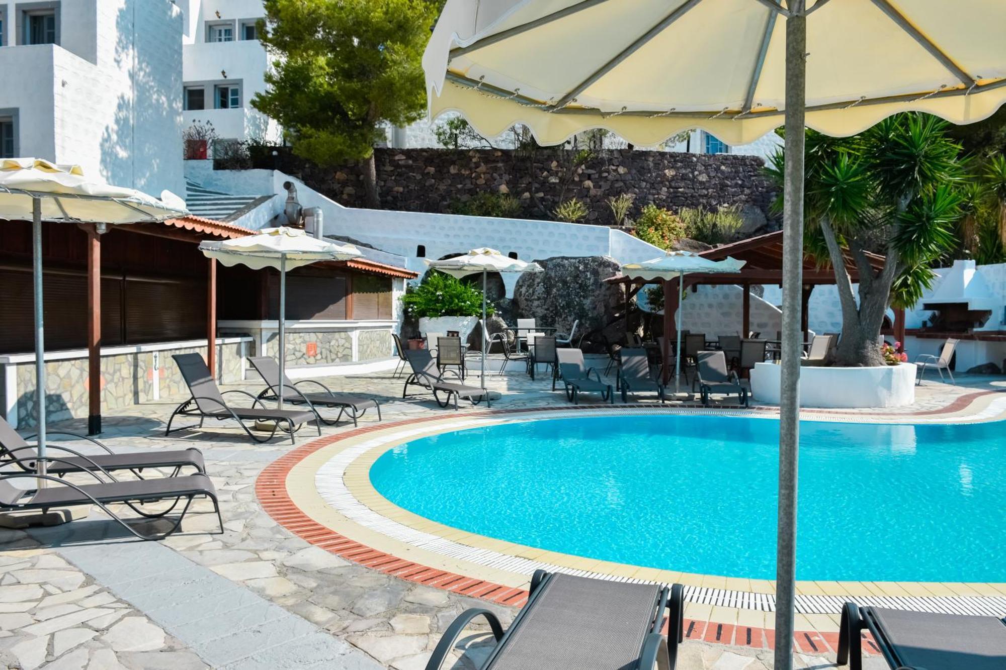 Anamar Patmos Hotel Skala  Bagian luar foto